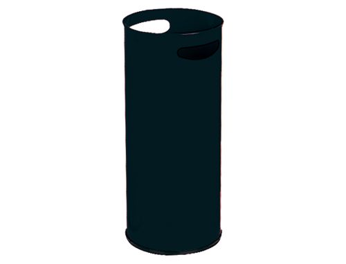 Porta guarda-chuvas sie metalico com pegas preto 500 x 215 mm , Sie , 23326 , 